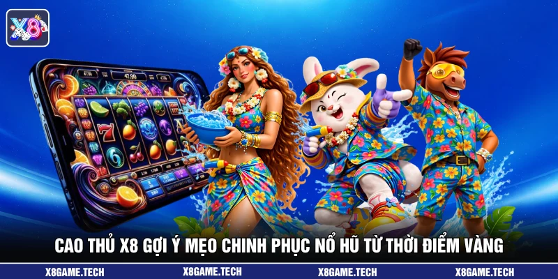 Cao thủ X8 gợi ý mẹo chinh phục nổ hũ từ thời điểm vàng
