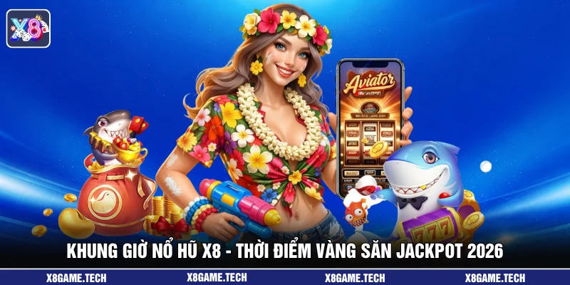 Khung Giờ Nổ Hũ X8 - Thời Điểm Vàng Săn Jackpot 2026