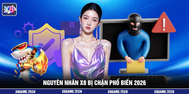 Nguyên nhân X8 bị chặn phổ biến 2026